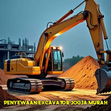 penyewaan excavator jogja murah